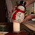 Top Hat Snowman Accent Shade