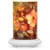 Midnight Blooms Simmering Light with Antique White Base