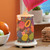 Tropic Splash Simmering Light with Antique White Base