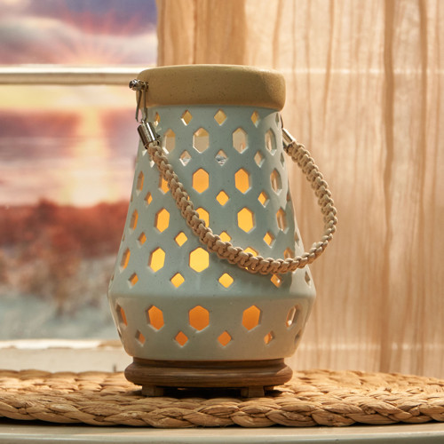 Seaside Pottery Accent Shade - Pink Zebra Home