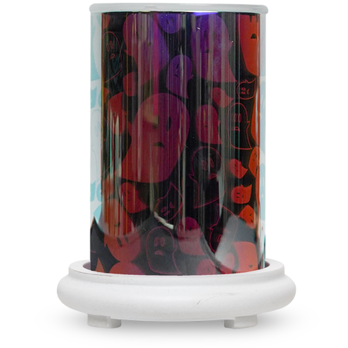 DreamyMagic　0330 3D Ghost Simmering Light with Antique White Base - Pink