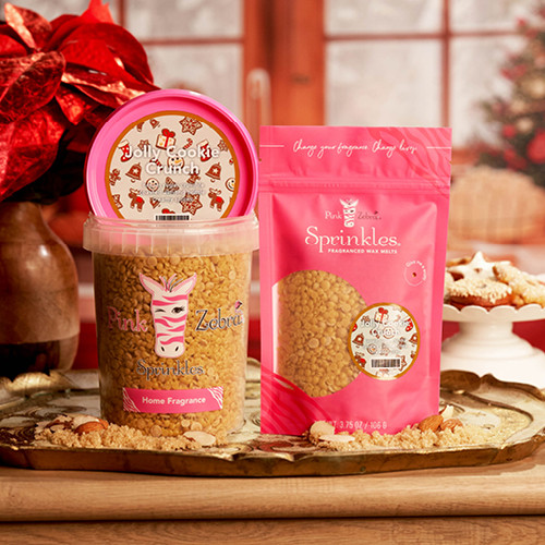 Jolly Cookie Crunch Carton Sprinkles - Pink Zebra Home