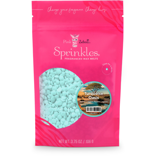 Turquoise Oasis Bag Sprinkles - Pink Zebra Home