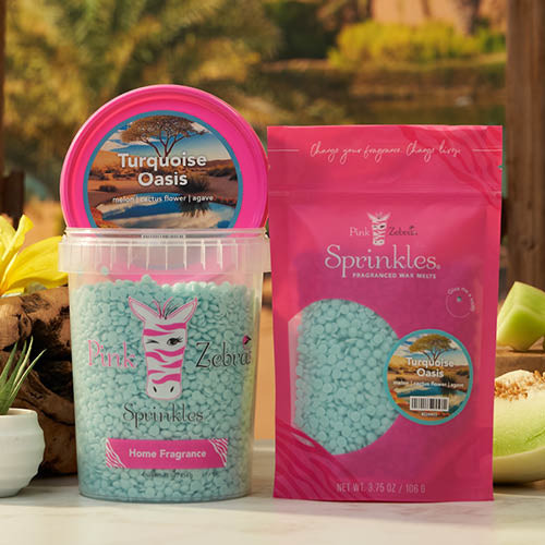 Turquoise Oasis Bag Sprinkles - Pink Zebra Home