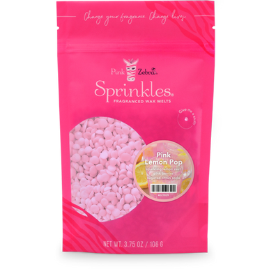 Pink Lemon Pop Bag Sprinkles - Pink Zebra Home