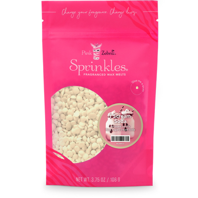 I Scream Soda Bag Sprinkles - Pink Zebra Home