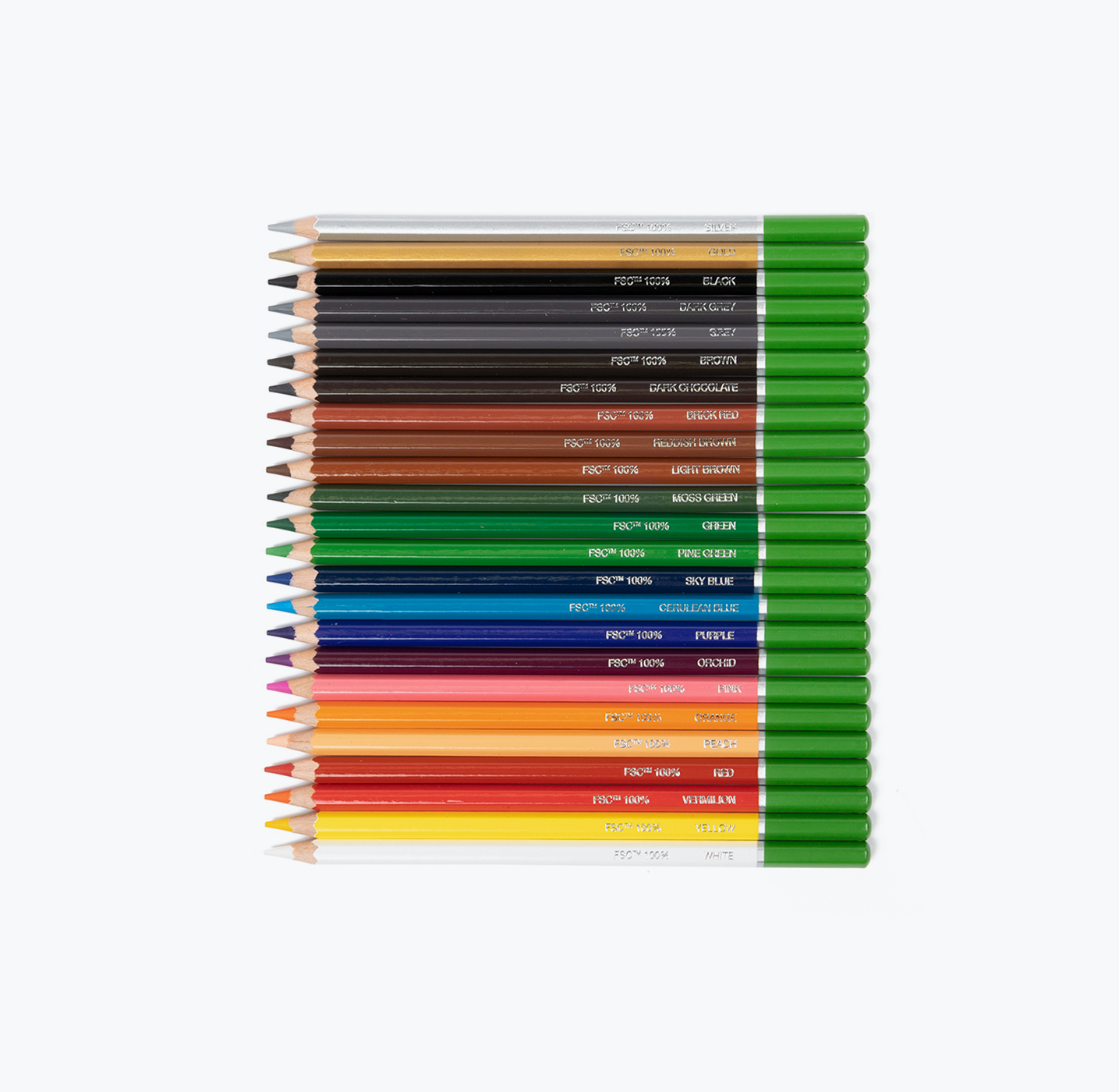 100 Packs 20 Pack Of Colored Pencils - 100 Pack - Pens & Pencils