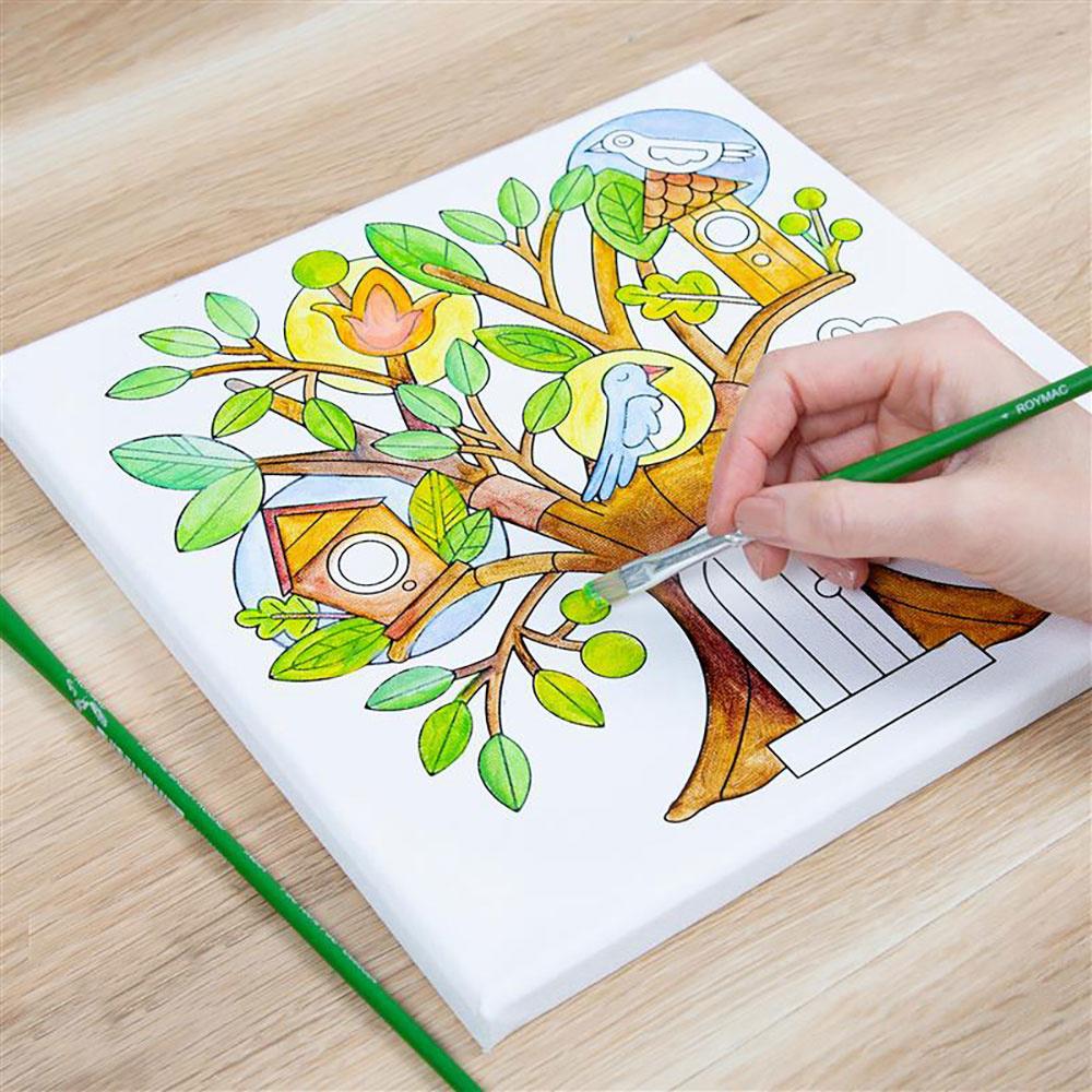 Paint Your Own Canvas 10x10" FSC 100 Micador