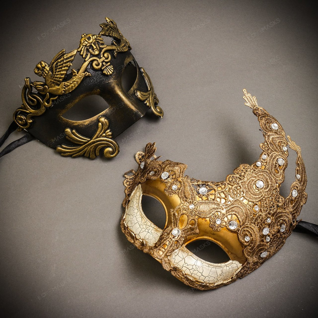 black and gold masquerade dress