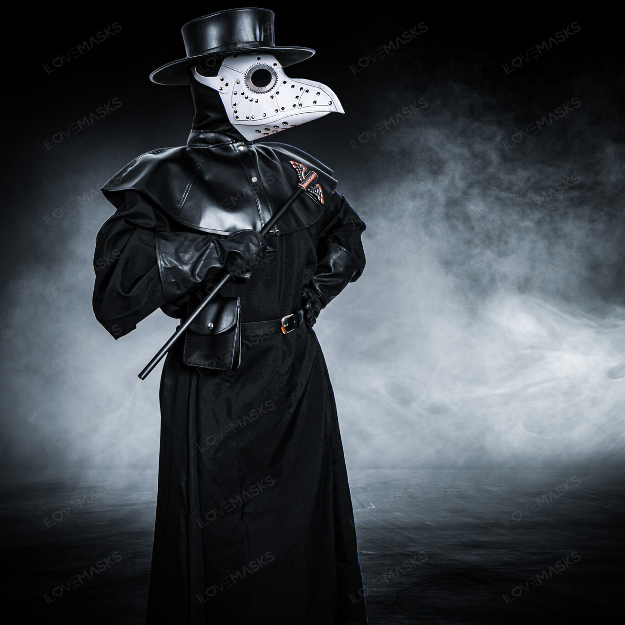 White Plague Mask