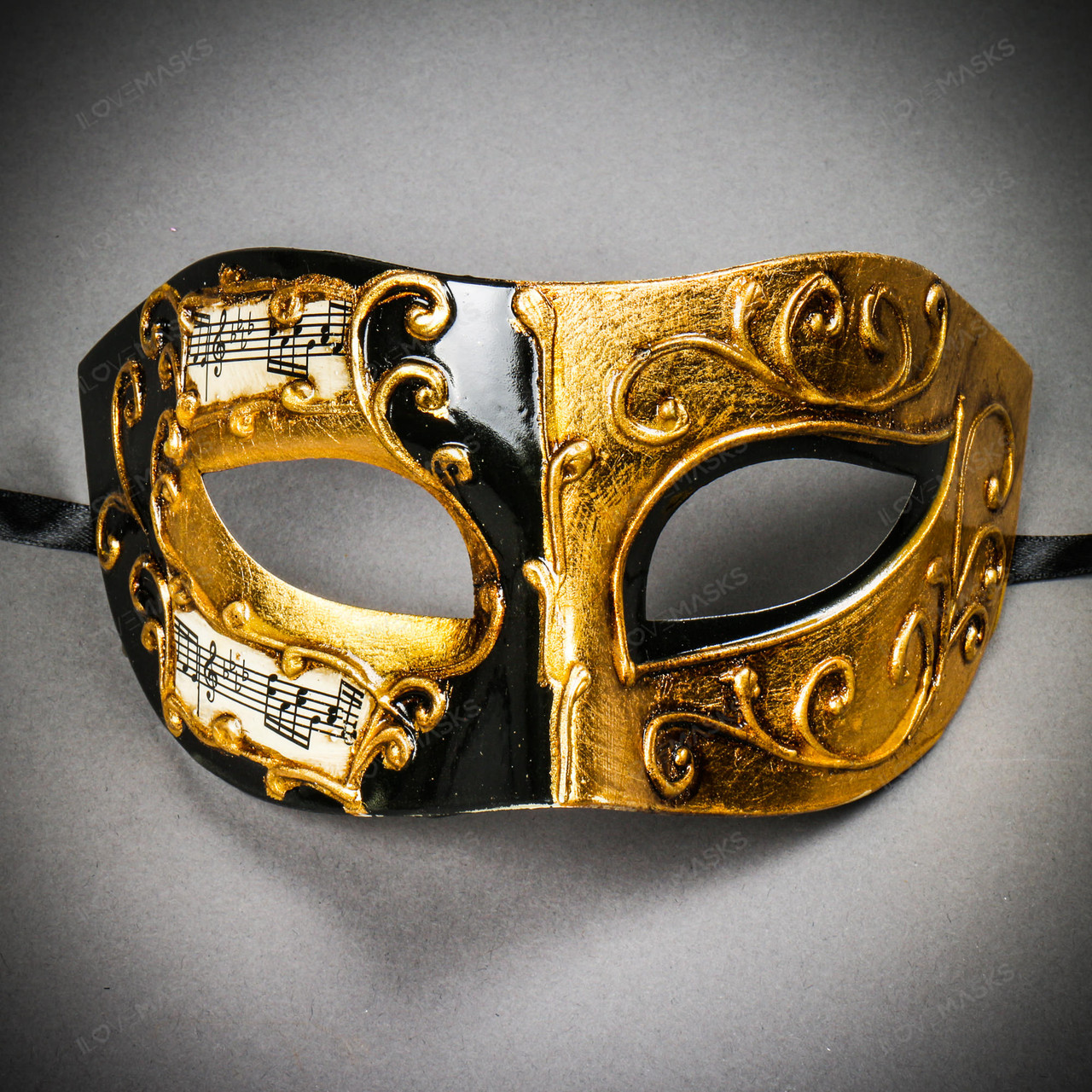 Phantom Opera Venetian Masquerade Ball Party Half Face Mask Gold Men Women  Mask