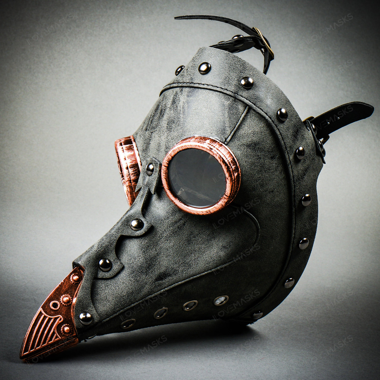 Owl Leather Mask Steampunk Style Masquerade Steampunk Mask Leather