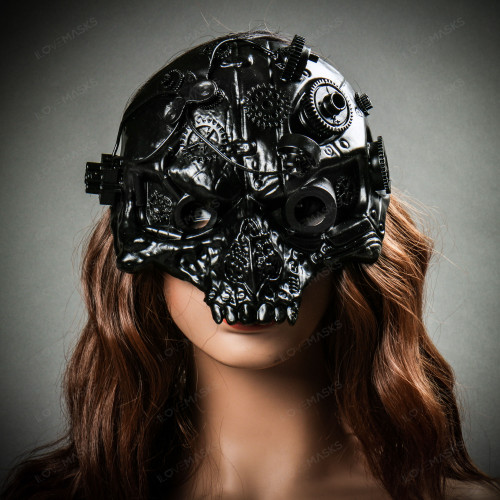 Boland Steampunk Augenmaske – Kunststoff-Maske Mit Katzendesign Für Karneval & Halloween