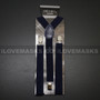 Suspenders - Navy Blue