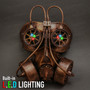 Goggles and Gas Mask Steampunk Half Face Mask - Copper