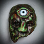 Brutish Phantom One-Eyed Monster Cyclops Mask - Dark Green