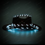 Cowboy Neon Light Up Hat - Brown