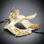 Gold Venetian Masquerade Eye Mask Classic Carnival Party Mask