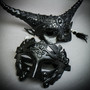 Masquerade Mask & Masquerade Mask Couple Mask Set