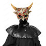 Masquerade Mask & White & Gold White Gold Skull Mask Couple Mask Set