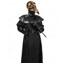 Copper & Black Steampunk Masquerade Plague Doctor Cosplay Outfit Set