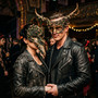 Gold Green Medusa Snake Masquerade Couple's Party Masks