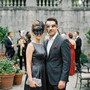 Black Crystal Lunar Venetian Mask & Silver Red Phantom of the Opera Masquerade Couple Mask Set