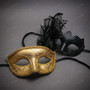 Venetian Feather and Glitter Masquerade Masks