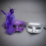 Lace and Glitter Women Masquerade Masks