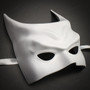 Batman Halloween Masquerade Half Face Mask - White - 3
