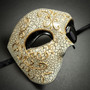 Phantom of the Opera' Venetian Masquerade Mask-Black