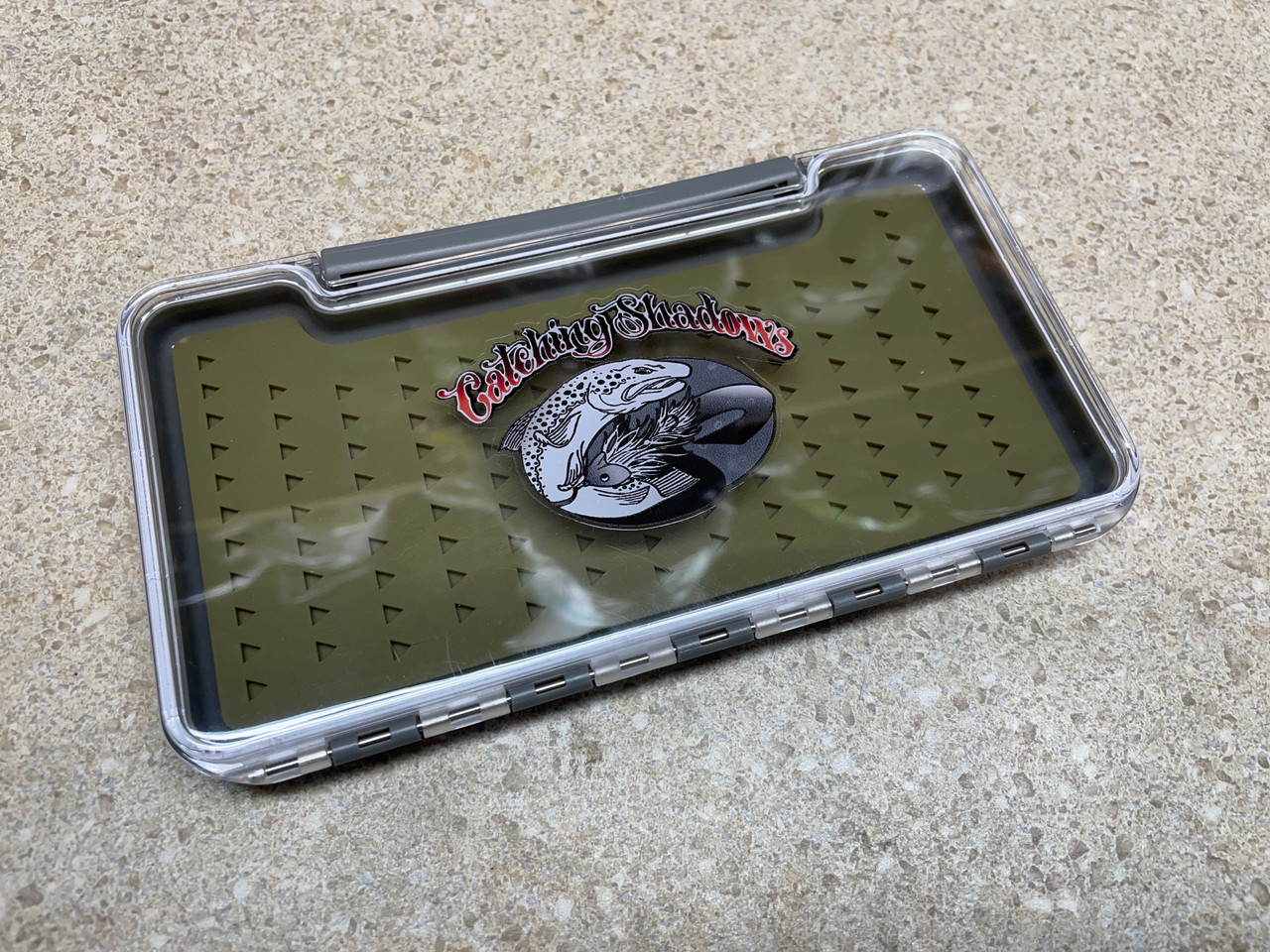 Thin Clear CS Logo Silicone Fly Box