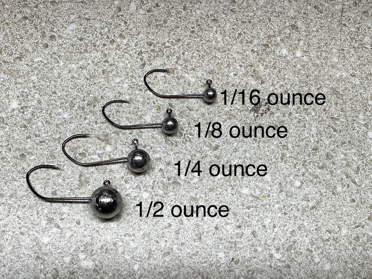 Ball  Head Jig (3 per pack)