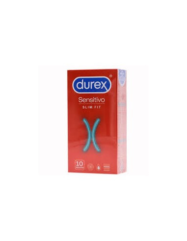 Durex sensitivos suave slim fit 10 U