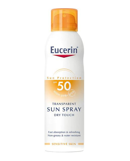Eucerin spray solar transparente dry touch SPF 50+