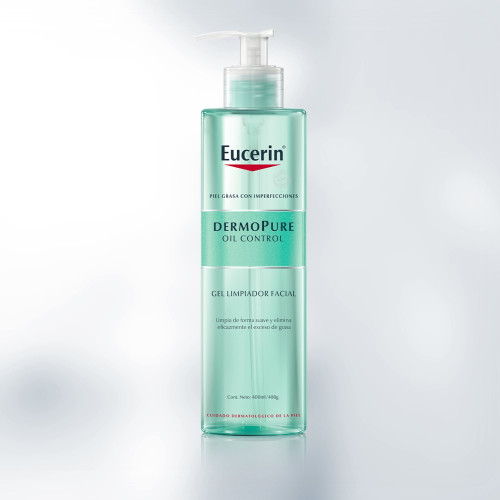 Eucerin Dermopure Oil Control Gel Limpiador Facial 400ml