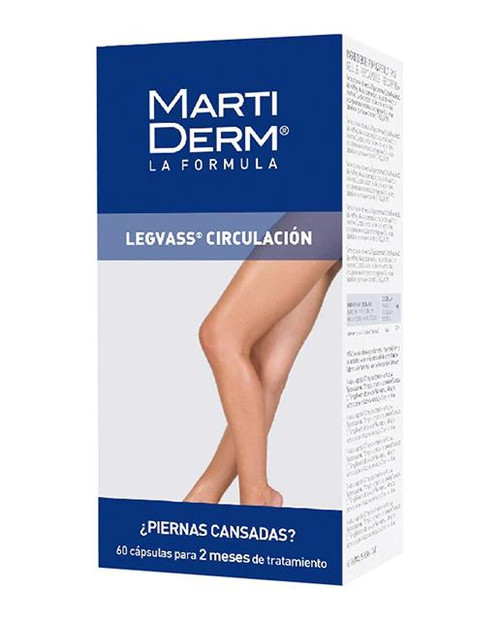 60 cápsulas colágeno legvass bodycare martiderm