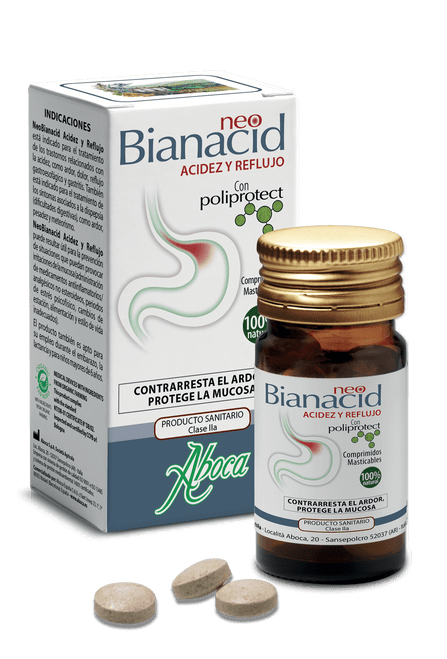 Aboca neobianacid acidez y reflujo 45 comprimidos