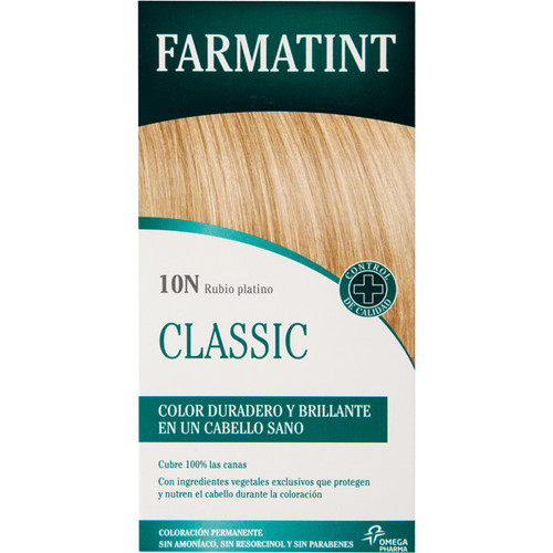 Farmatint classic tinte natural 10n rubio platino
