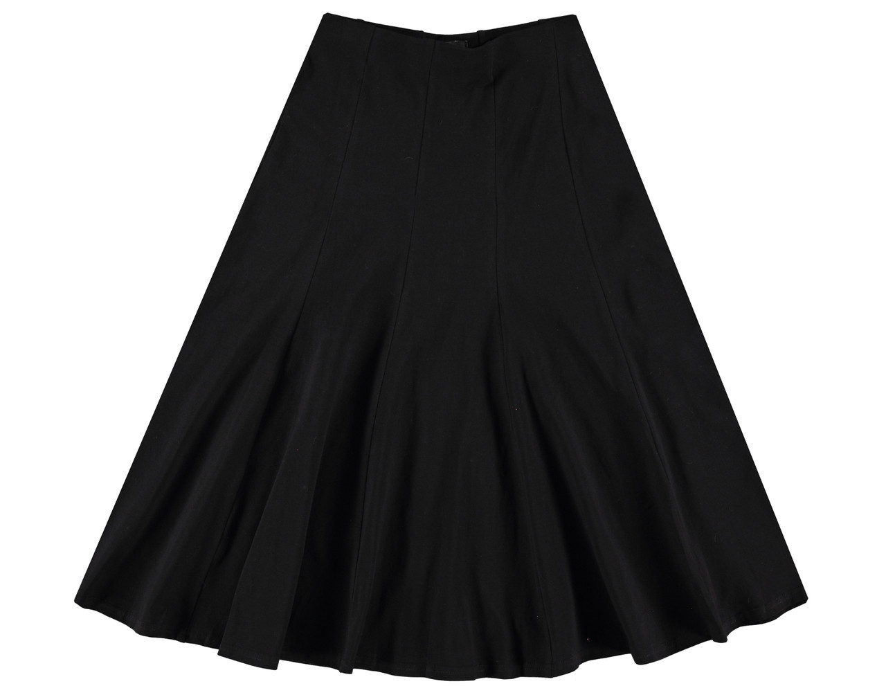 Women's 27 Inch Cotton Panel Skirt - BGDK Wholesale
