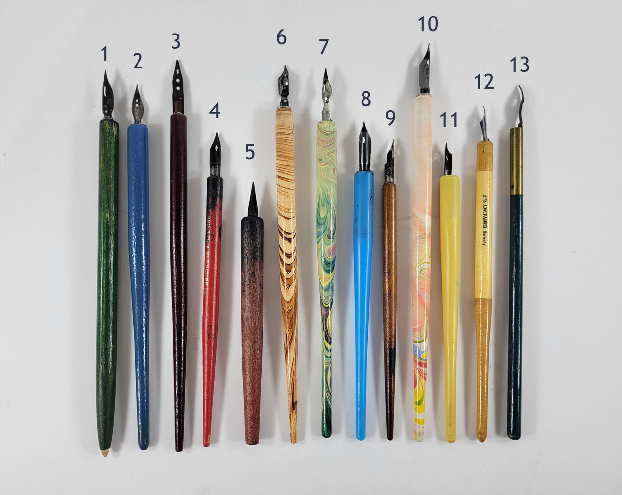 Vintage Dip Pen Nibs, Set of 10 – St. Louis Art Supply