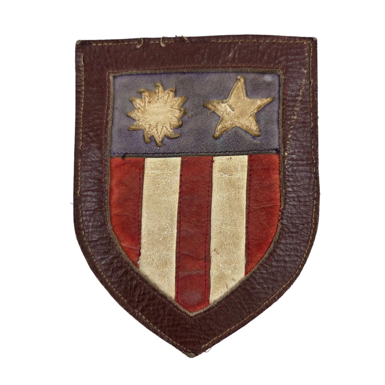 WWII US Leather CBI A-2 Jacket Patch