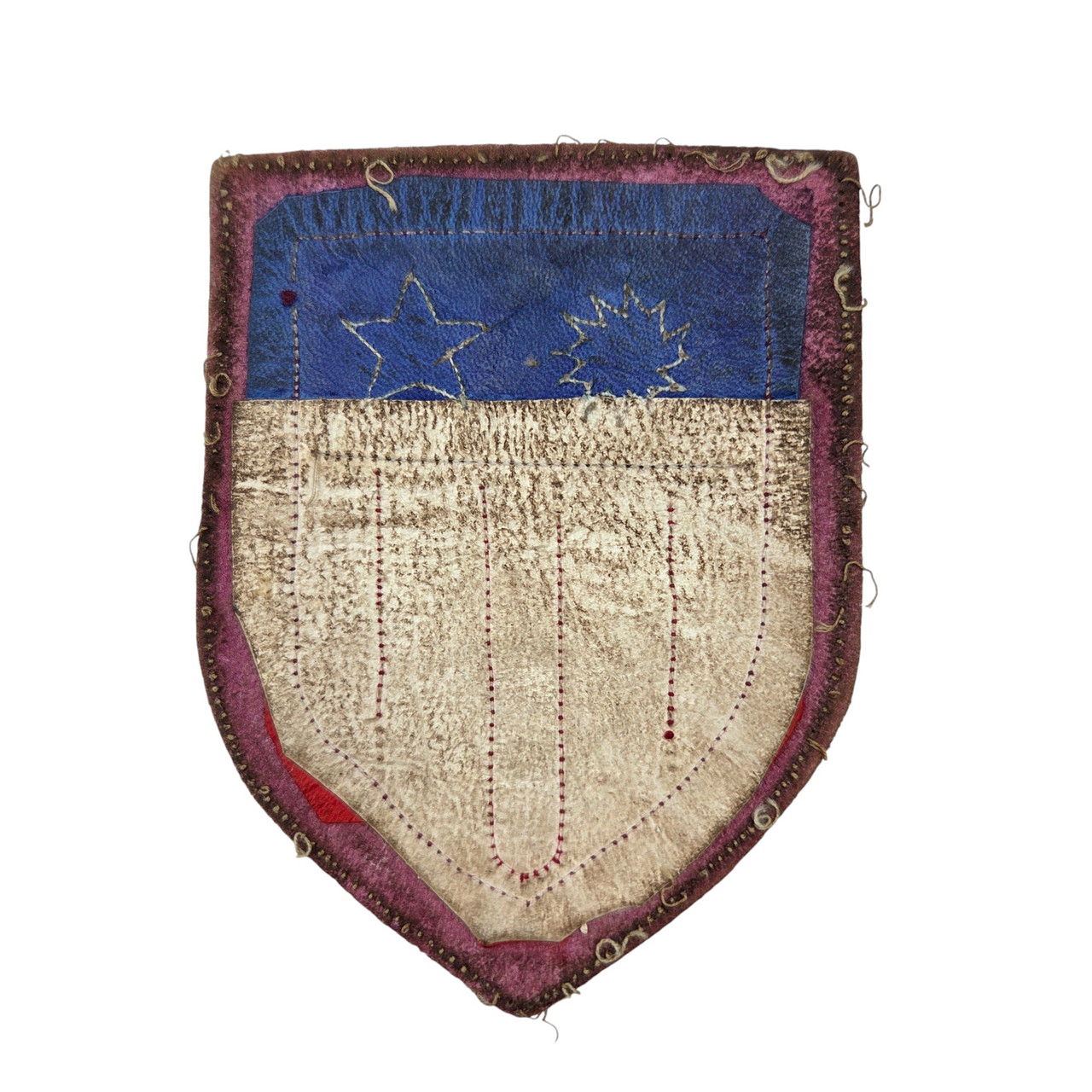 WWII US Leather CBI A-2 Jacket Patch