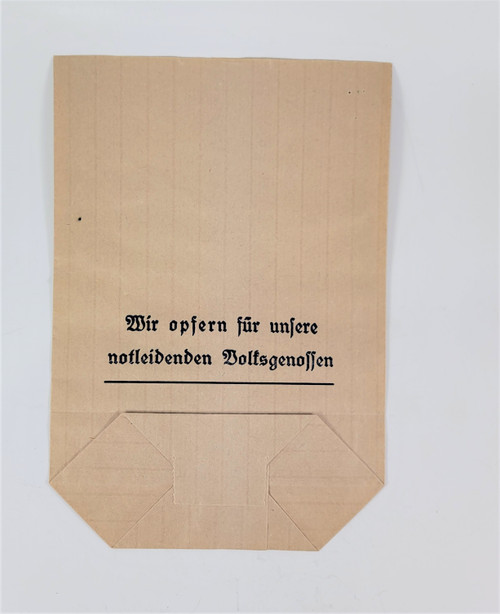 1935 / 1936 WHW Donation Bag / Unstamped