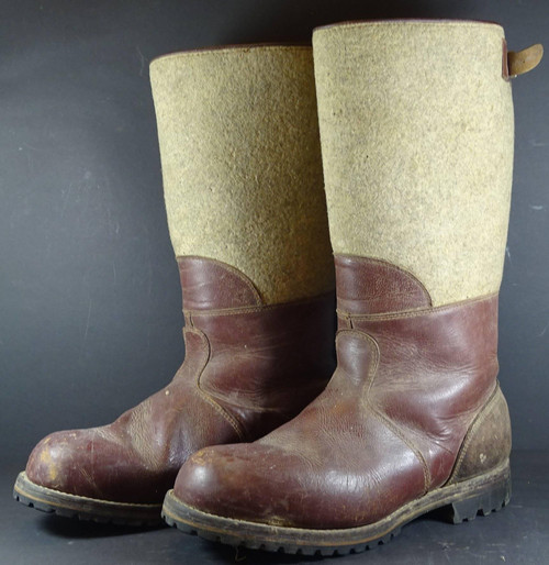 WW2 German Felt Sentry Winter Boots