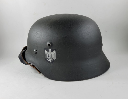 Original German M40 Helmet (Size 68 - Restored)