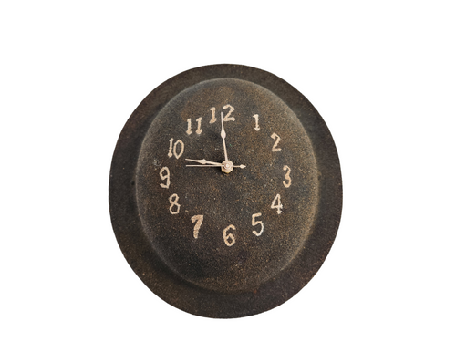 WWI British Brodie Helmet Clock