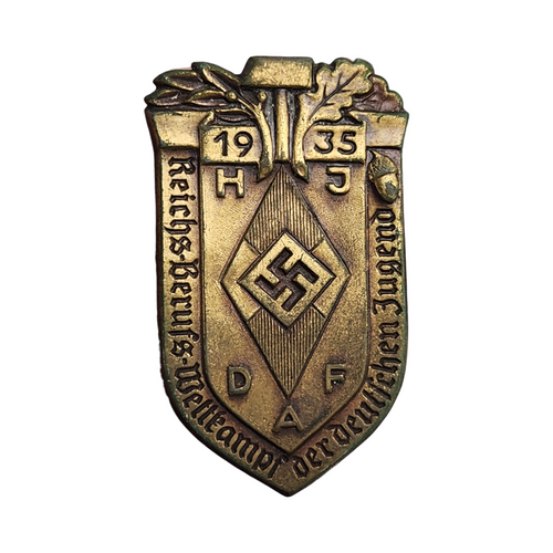 HJ/DAF Reichs Berufs Wettkampf der Deutschen Jugend 1935 Tinnie