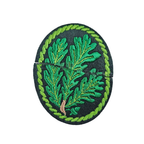 Heer “Jäger” Embroidered Sleeve Patch on Wool (2)