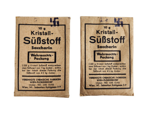 Full Wehrmacht Packets of Saccharin